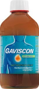 Gaviscon Liquid Peppermint 600ml (SODIUM BICARBONATE - 133.75mg/5)