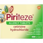 Piriteze Allergy Tablets Pack of 30 x 5