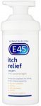 E45 Itch Relief Cream Pump Dispenser 500g