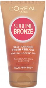 L'Oreal Sublime Self Tan Face and Body Gel 150ml