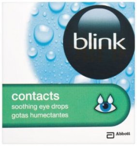 Blink Contacts Eye Drops 0.35ml Pack of 20