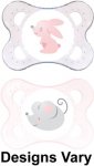 Mam Original Soother 0+m Girl Pack of 2