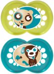 Mam Original Soother 6+m Green/Turq Pack of 2