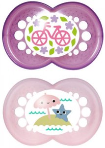 Mam Original Soother 6+m Purple Pack of 2