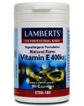 Lamberts Vitamin E Capsules 400iu Pack of 180
