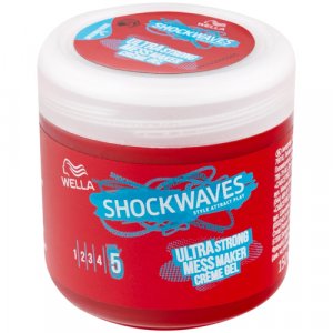 Wella Shockwaves Ultra Strong Mess maker Creme Gel 150ml