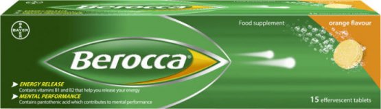 Berocca Effervescent Orange Pack of 15
