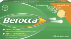 Berocca Effervescent Orange Pack of 30