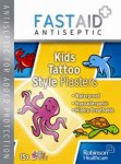 Fastaid Plasters Kids Tattoo Pack of 15