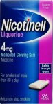 Nicotinell 4mg Chewing Gum Liquorice Pack of 96