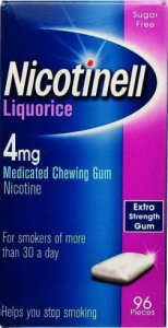 Nicotinell 4mg Chewing Gum Liquorice Pack of 96