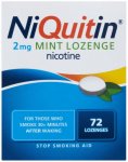 Niquitin 2mg Lozenges Mint Pack of 72