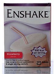Enshake Sachet Strawberry 96.5g Pack of 6