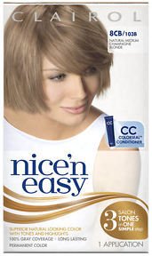 Clairol Nice n Easy Natural Med Champagne Blonde 8CB (formerly 103B)