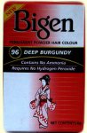 Bigen Permanent Powder Hair Colour Deep Burgundy 96