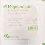 Mepilex Lite Soft Silicone Dressing Absorbent 10 x 10cm