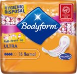 Bodyform Sanitary Towels Without Wings Normal Pack of 16