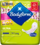Bodyform Sanitary Towels Without Wings Ultra Long Pack of 14