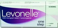 Levonelle One Step 'The Morning After Pill' Pack of 1 Non Emergency