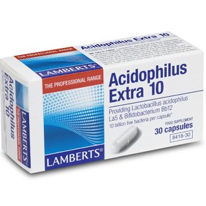 Lamberts Acidophilus Extra 10 Capsules Pack of 30