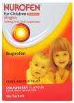 Nurofen For Children Sachets Strawberry 5ml Pack of 16