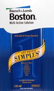 Boston Simplus Multi Action Solution For Rgp Lenses 120ml