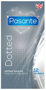 Pasante Dotted Condoms Pack of 12