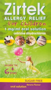 Zirtek Allergy Solution Sugar-free 70ml