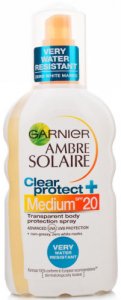 Garnier Ambre Solaire Clear Protect Sun Spray SPF20 200ml