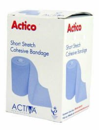 Actico Cohesive Short Stretch Bandage 12cm x 6m