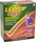 Lemsip Max Sachets Blackcurrant Pack of 10