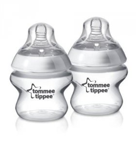Tommee Tippee Closer To Nature Bottles 150ml 0m+ Slow Flow Pack of 2