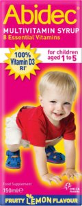 Abidec Multivitamin Syrup With Omega 3 150ml