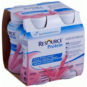 Resource Protein Strawberry 200ml Pack of 4