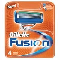 Gillette Fusion Razor Blades Pack of 4