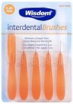 Wisdom Interdental Brushes 0.45mm Orange Pack of 5