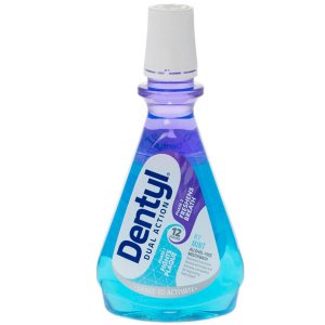 Dentyl Dual Action Icy Mint Mouthwash 500ml
