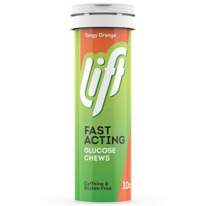 Lift Glucose Tablets Tangy Orange Pack of 10