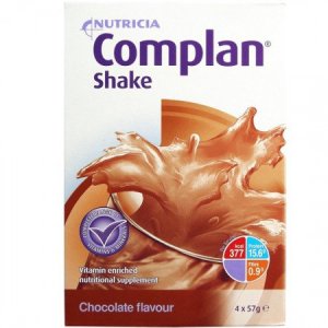 Complan Shakes Chocolate 57g Pack of 4