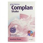 Complan Shakes Strawberry 57g Pack of 4