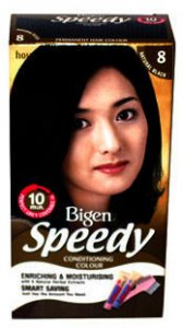 Bigen Womens Speedy Colour Natural Black 8