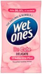 Wet Ones Be Cute Delicate Wipes Pack of 12