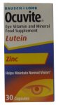Ocuvite Eye Vitamin & Mineral Supplement Lutein Capsules Pack of 30