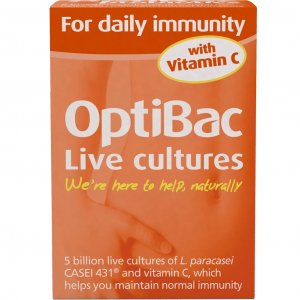 OptiBac Probiotics for Daily Immunity Capsules Pack of 30