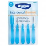 Wisdom Interdental Brushes 0.6mm Blue Pack of 5