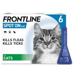 Frontline Spot On Cat Pipettes Pack of 6