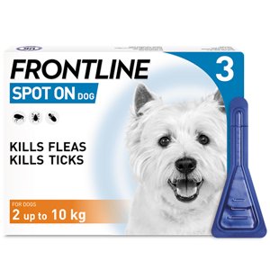 Frontline Spot On Small Dog Pipettes Pack of 3