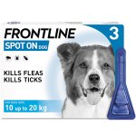 Frontline Spot On Medium Dog Pipettes Pack of 3