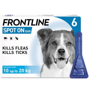 Frontline Spot On Medium Dog Pipettes Pack of 6