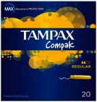 Tampax Compak Regular Tampons Pack of 20